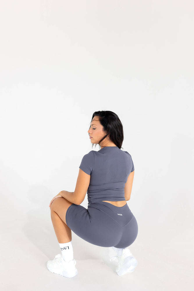 Thigh Rescue Biker Short: Black / XS
