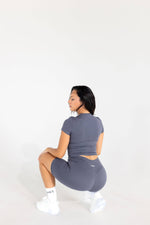 Thigh Rescue Biker Short: Black / XS