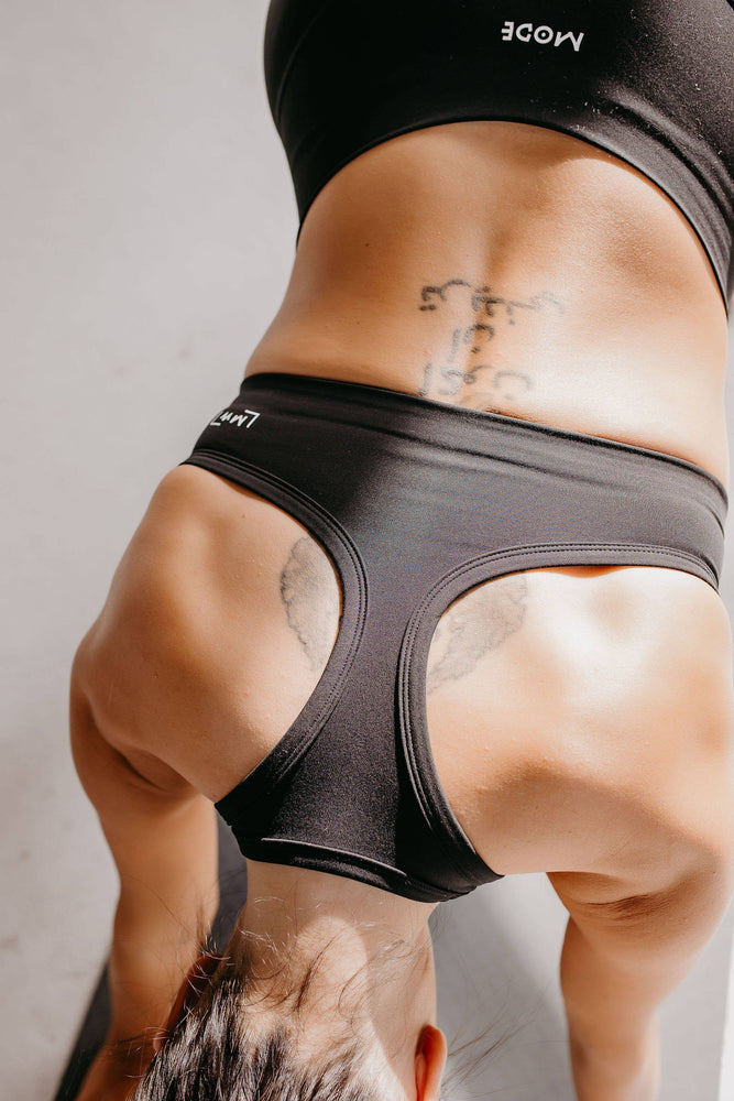 Support Me Sports Bra: Black / XS