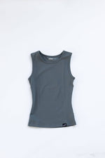 Hold Me Tight Tank: Slate Grey / XS