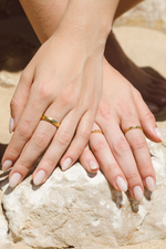 Basic Ring - Gold Plated - Minimalist Chic: 6