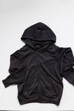 Zip Up and Go Hoodie: Charcoal Grey / S
