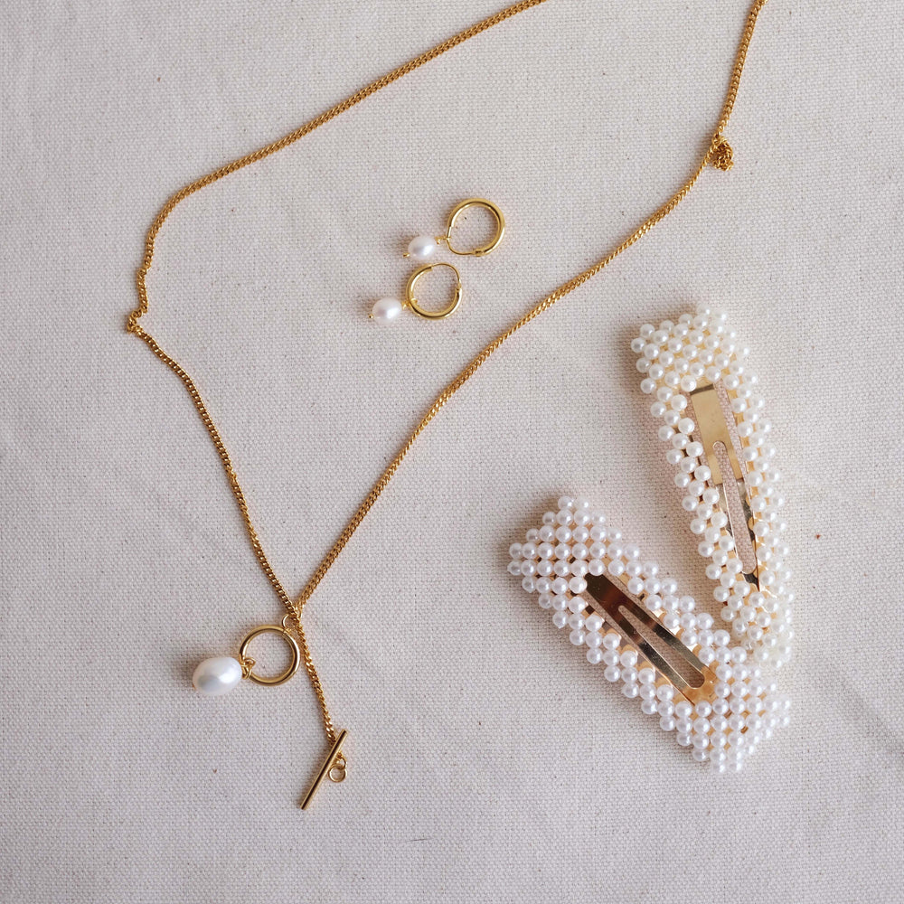 Freshwater Necklace - Gold Plated
