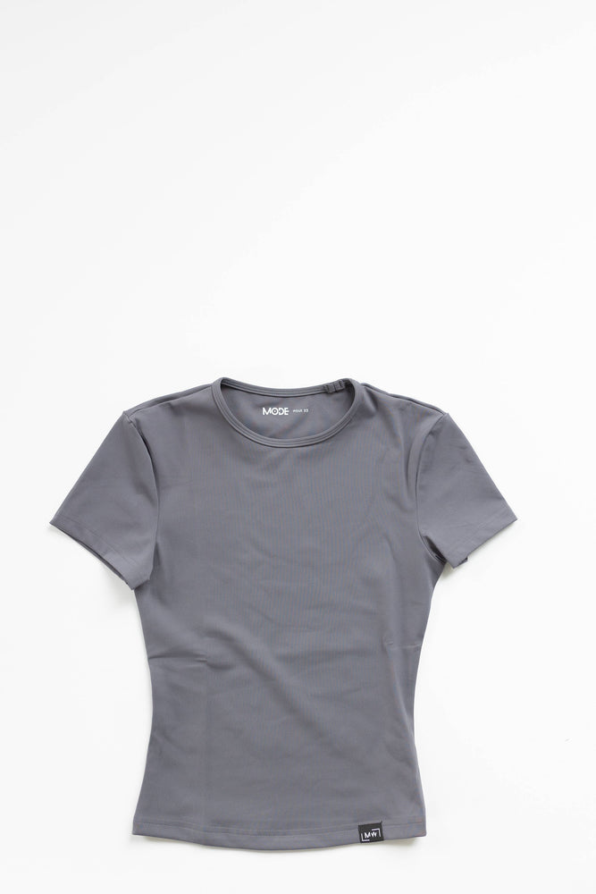 Hold Me Tight Tee: Slate Grey / XS
