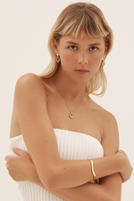 Curves Bracelet - Gold: XS / S
