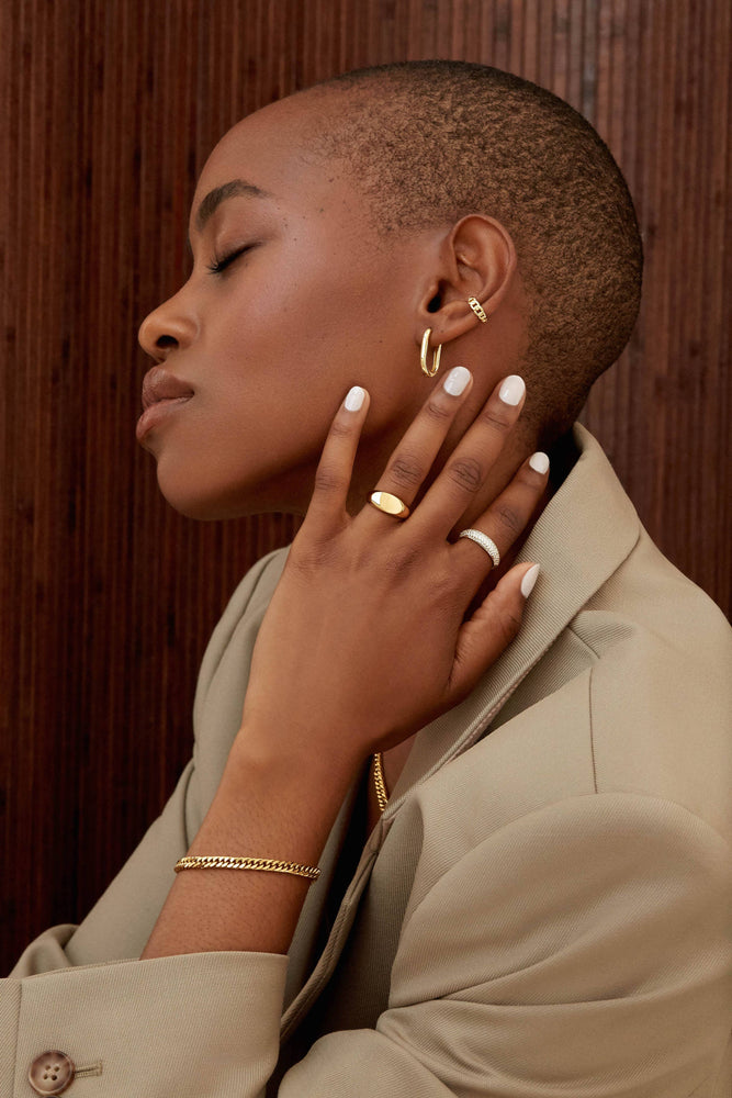 Jude Bracelet - Gold Plated: Small - Medium