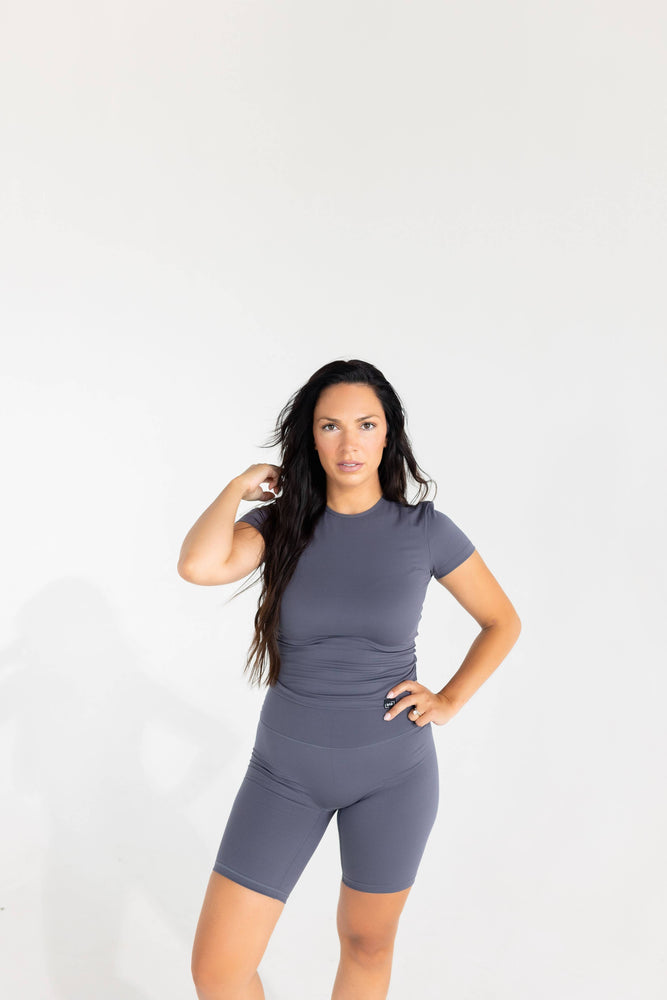 Thigh Rescue Biker Short: Black / XS