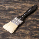 Tri-Art Artist Brushes - Natural Bristle - Flat Wash: 1"