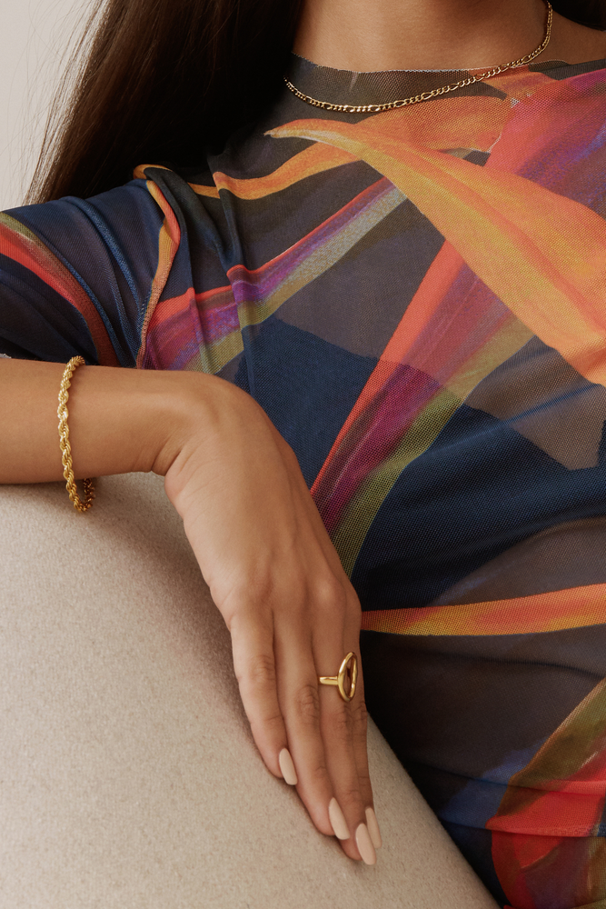 Dolce Vita Ring - Gold Plated: 6