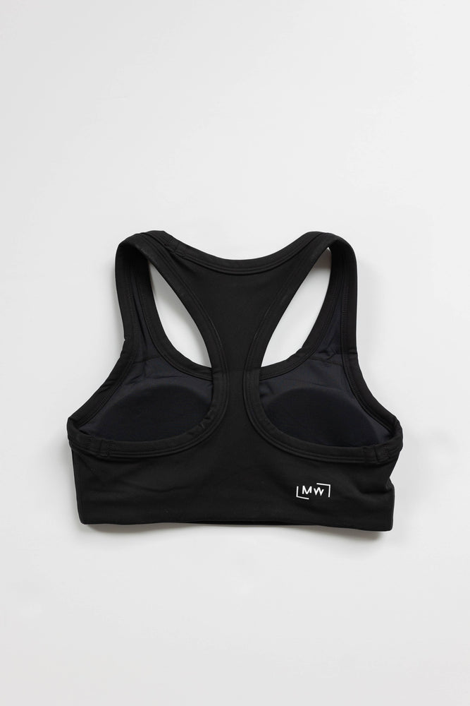Support Me Sports Bra: Black / XS