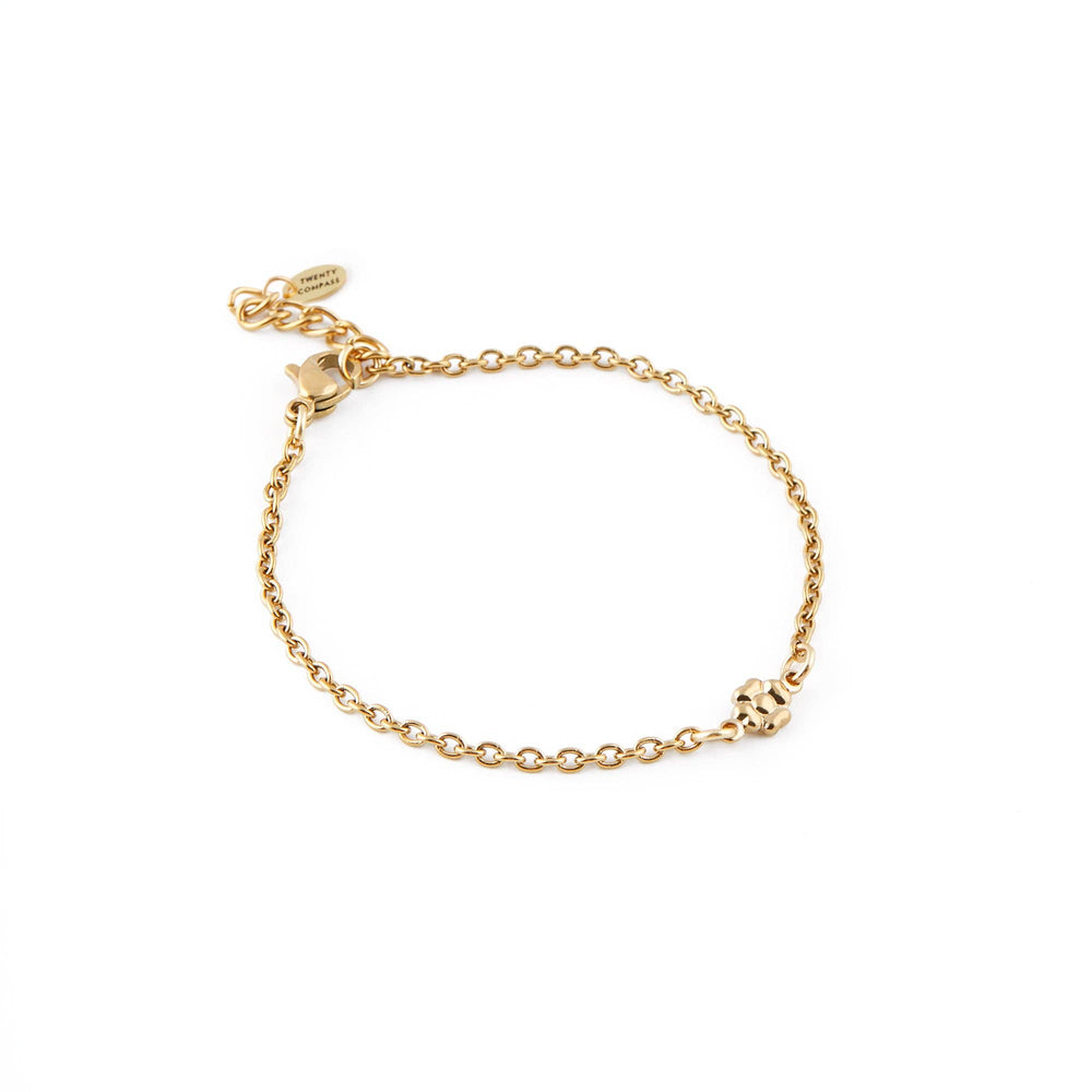 Bloom Bracelet - Gold Plated: Small - Medium