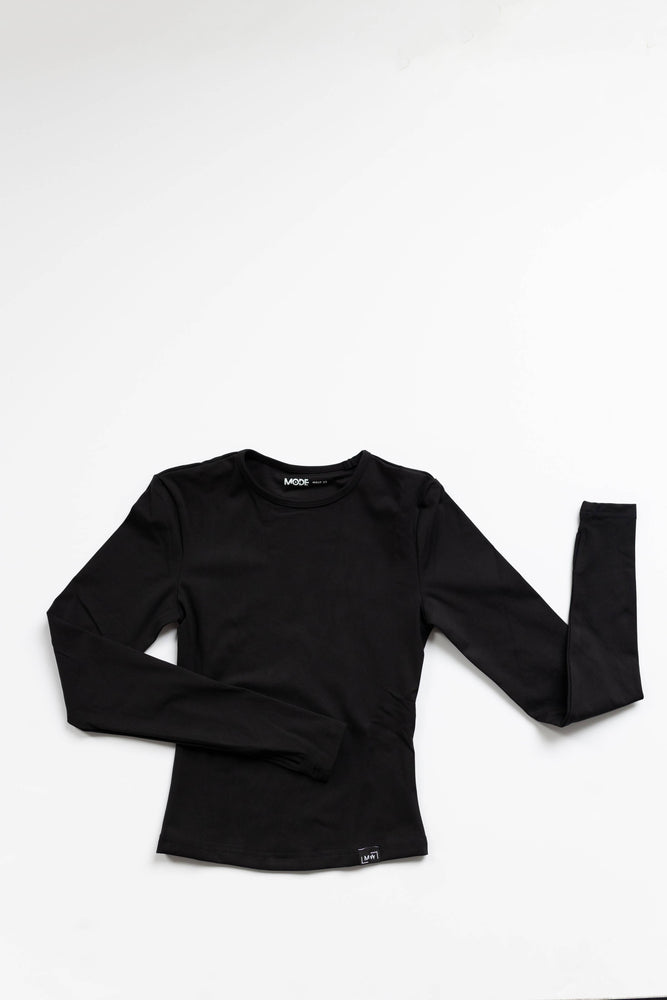 Hold Me Long Sleeve with Thumbholes: Black / XS