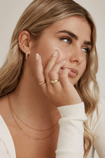 Basic Ring - Gold Plated - Minimalist Chic: 6