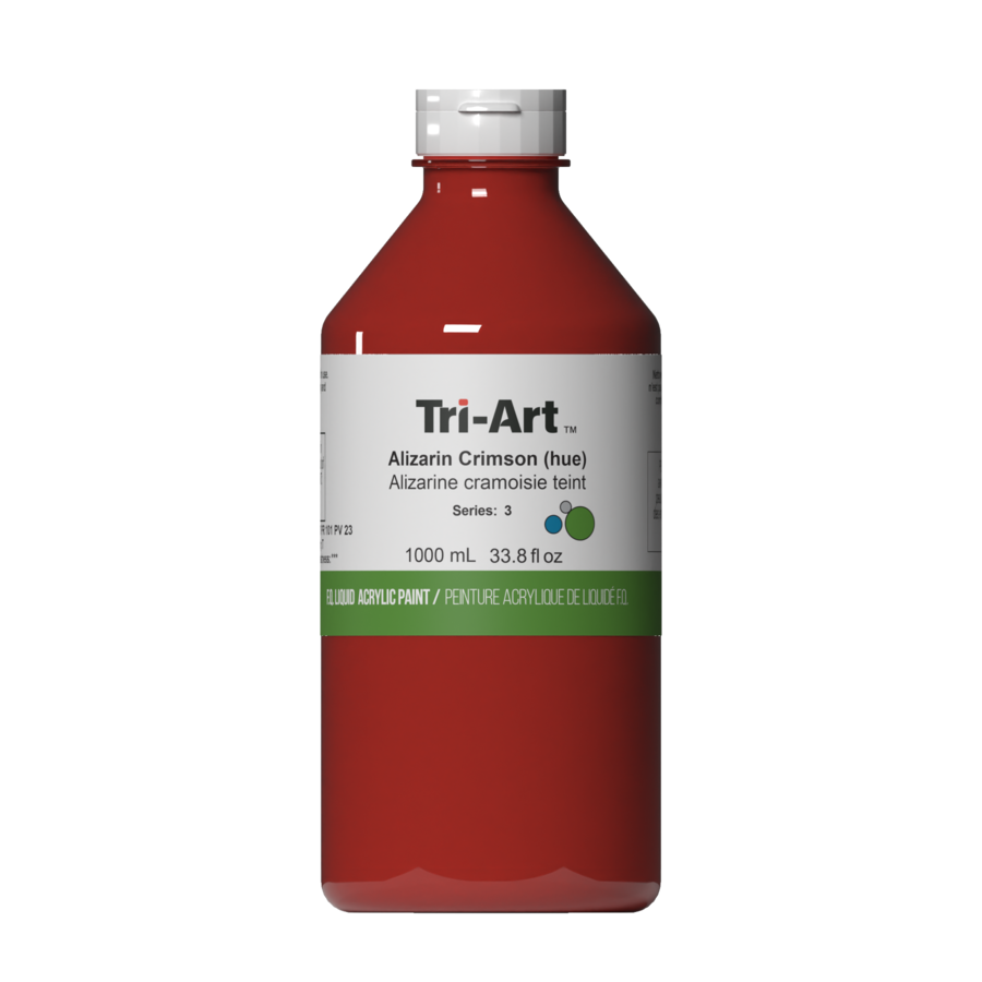Tri-Art Liquid Acrylics All Sizes: Alizarin Crimson (Hue) / 120mL