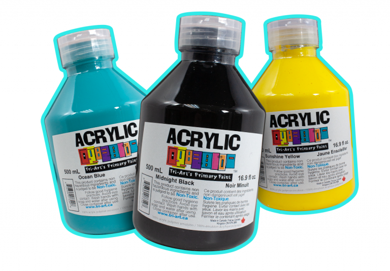 Primary Liquid Acrylic: Cloud White / 500mL