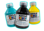 Primary Liquid Acrylic: Cloud White / 500mL