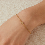 Bloom Bracelet - Gold Plated: Small - Medium
