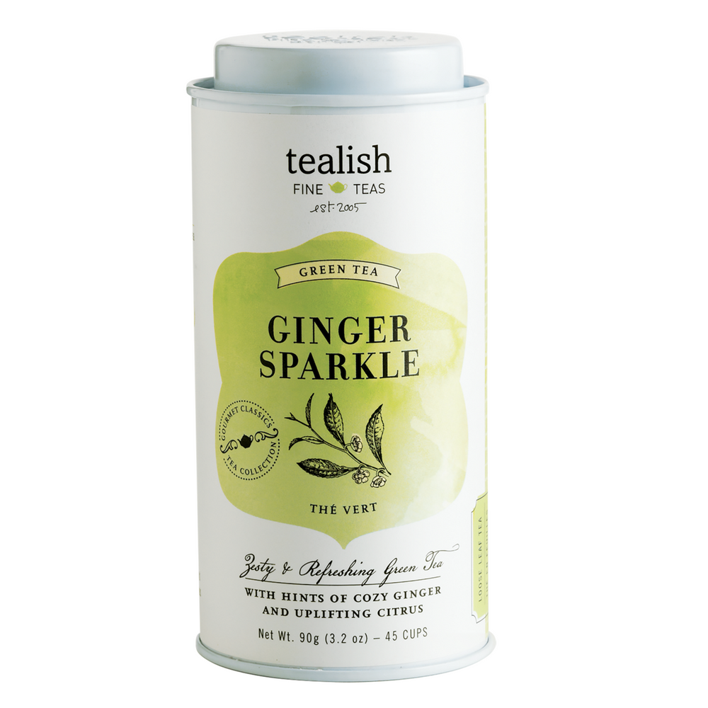 Ginger Sparkle Green Tea Tin
