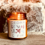Cedar & Fir Soy Candle