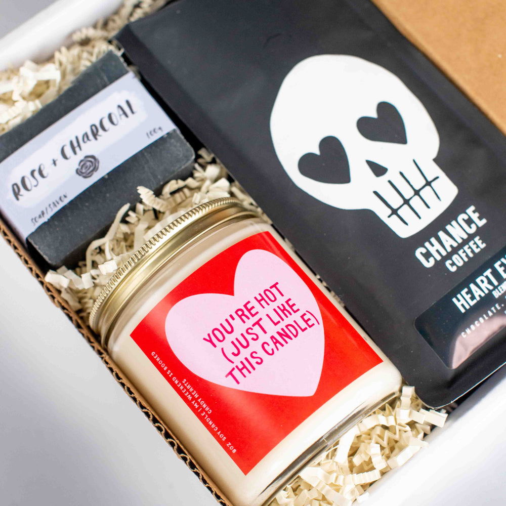 You're Hot (Just Like this Candle) Valentine Box
