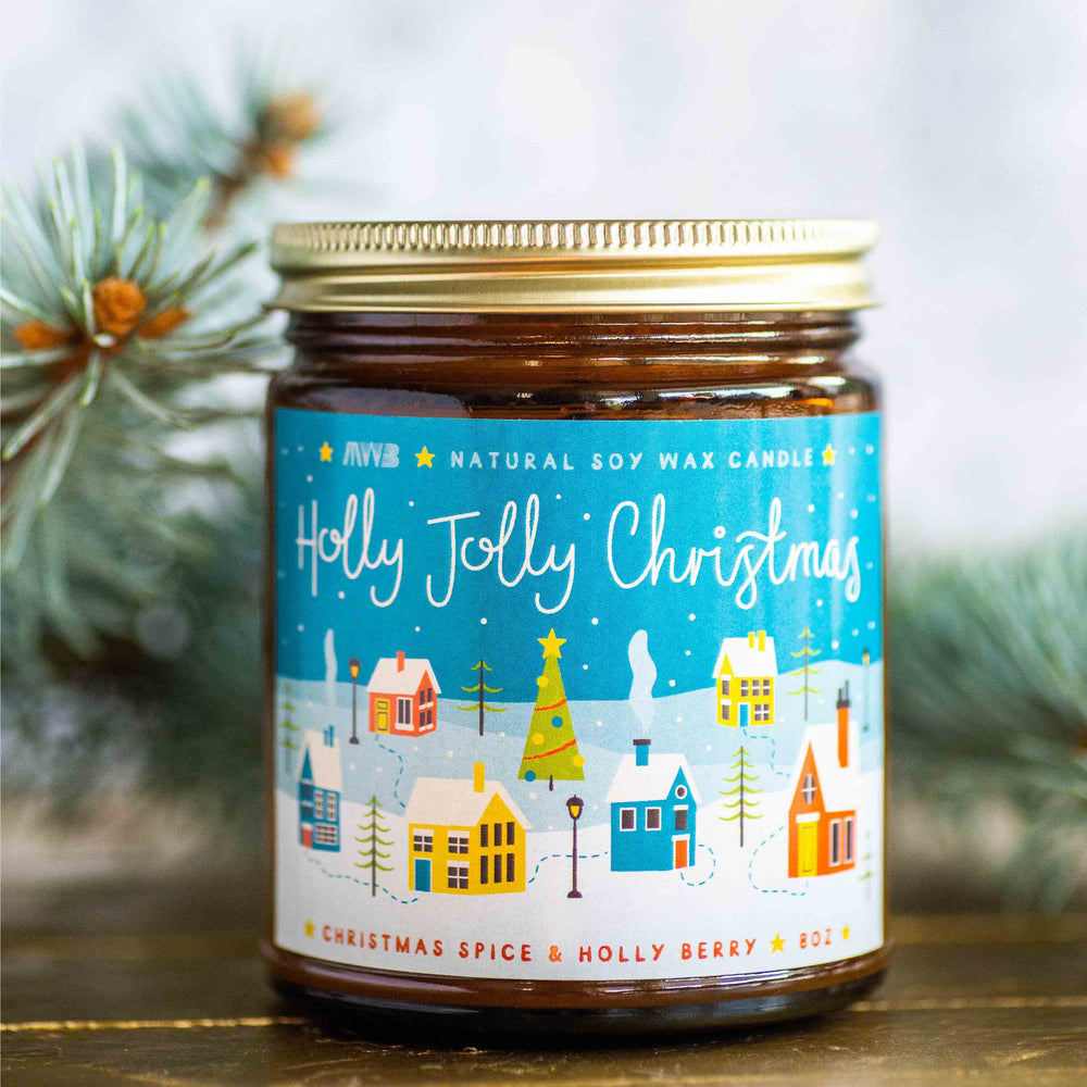 Holly Jolly Christmas Soy Candle