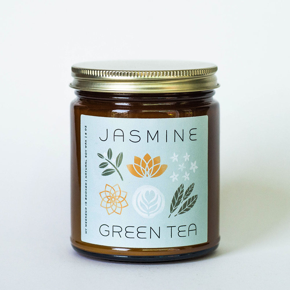 Jasmine Green Tea Natural Soy Candle