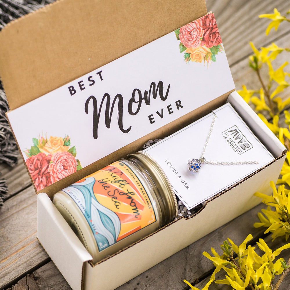 Custom Candle and Necklace Gift Box