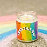 Born this Way Pride Candle