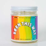 Born this Way Pride Candle