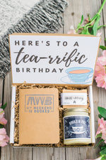Books and Tea Birthday Gift Box
