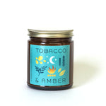 Tobacco & Amber Natural Soy Candle