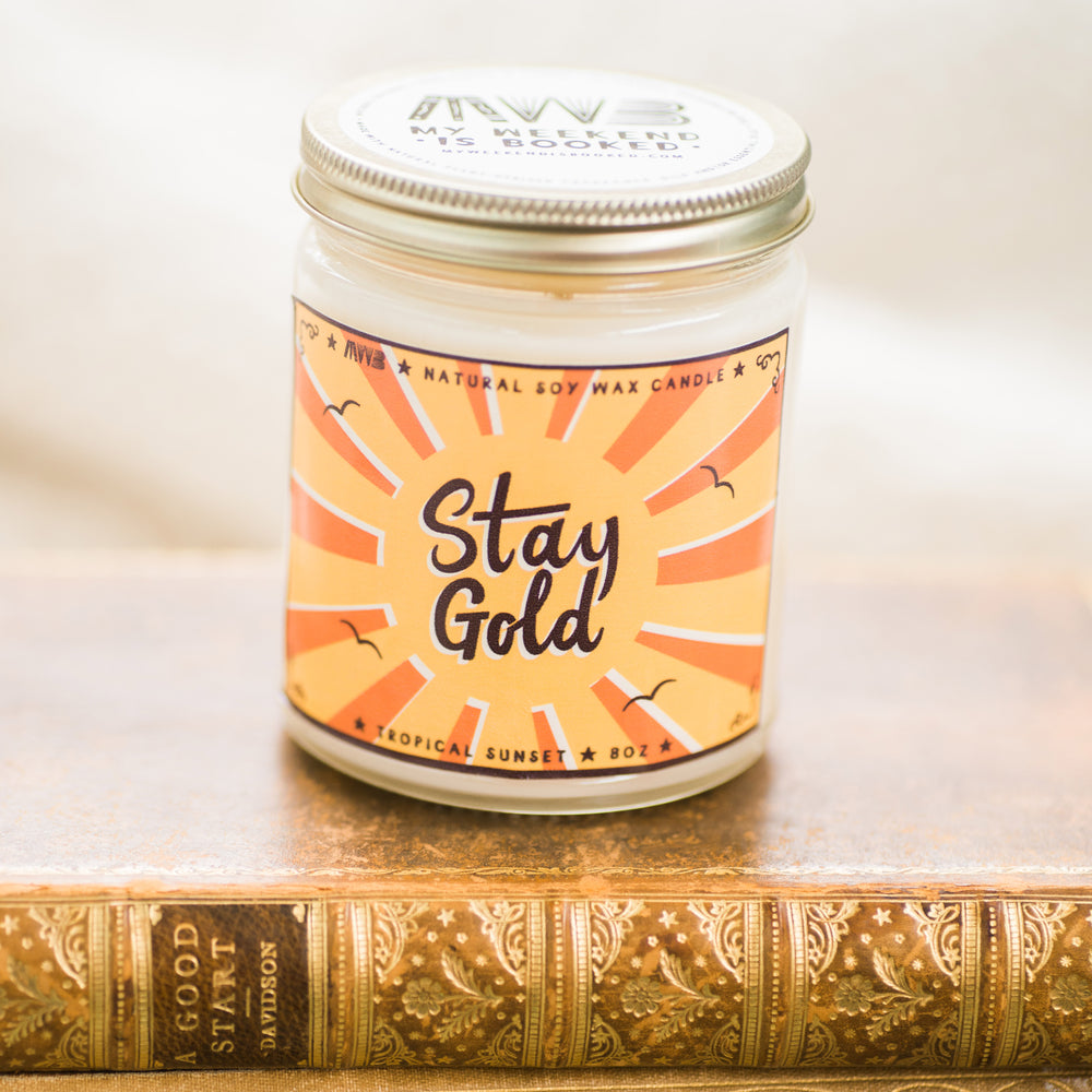Stay Gold Soy Candle