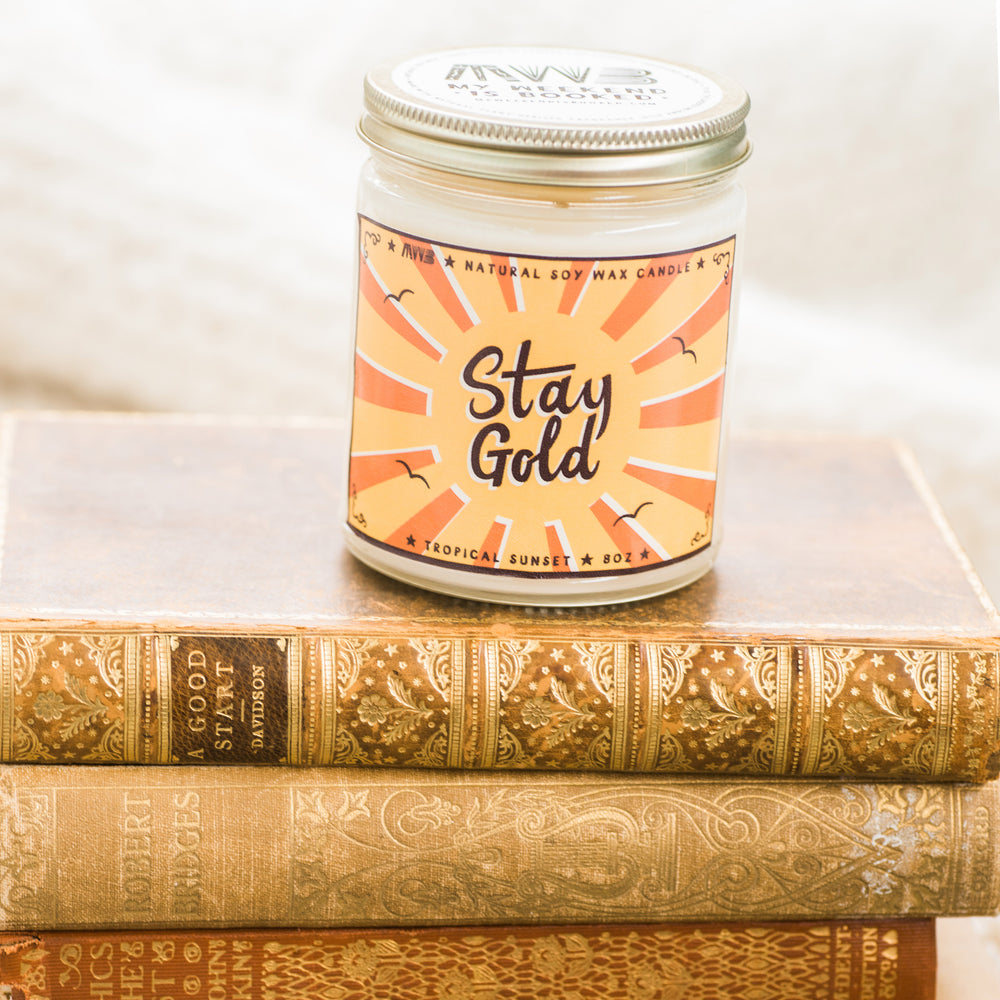 Stay Gold Soy Candle